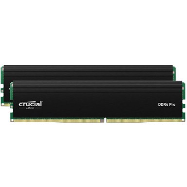 CRUCIAL RAM memorija Pro Kit, DDR4, 3200 MHz, UDIMM, CL22, (8Gbit/16Gbit), 32 GB (2x16 GB)