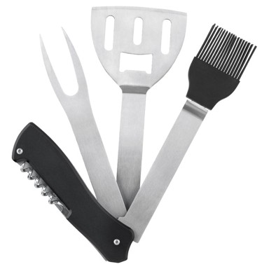 MIDOCEANBRANDS Set za roštilj MO918203, crni