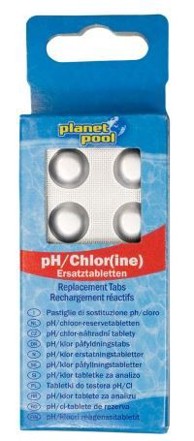 PLANET POOL Rezervni set za analizu vode pH/klor