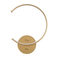 OPVIQ LIGHTS LED zidna lampa u zlatnoj boji ø 10 cm Moon 