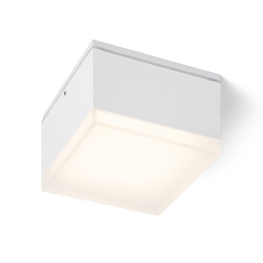 RENDL Stropna lampa, Orin SQ, akril, 230V, LED 10W, IP54, 3000K, bijela