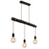 GLOBO LIGHTING Visilica GREGOR crna GLOBO 3xE27 60W