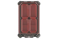 KISTENBERG Organizator MSX, crni, 368 x 228 x 77 mm