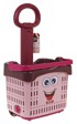 Košarica za kupovinu + pribor crvena