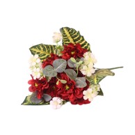 Umjetni buket Dalia, 33 cm, crveni