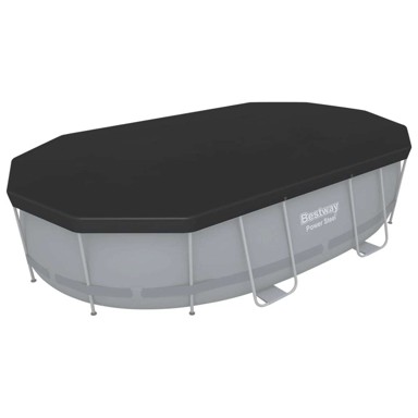 BESTWAY Pokrivač za bazen Flowclear, 418 x 230 cm