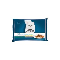 GOURMET PERLE Mini fileti u umaku s povrćem 4x85 g