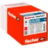 FISCHER Vijak za drvene konstrukcije PowerFull II, 8,0 x 100 mm, 50 komada, pocinčani