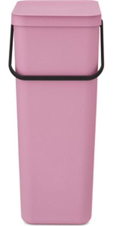 BRABANTIA Sort & Go koš za otpad, 40 l, roza