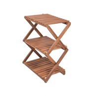 GARDEN PLEASURE Drveni stalak za tegle za cvijeće (visina 59 cm) Tulsa, drvo, prirodna