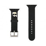 KARL LAGERFELD Silikonski remen za Apple Watch 38/40 mm, KLAWMSLKK