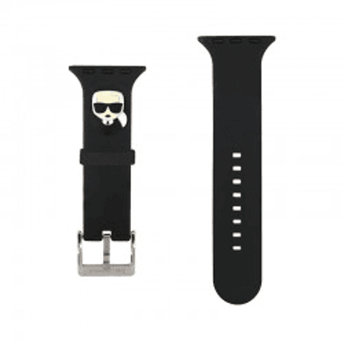 KARL LAGERFELD Silikonski remen za Apple Watch 38/40 mm, KLAWMSLKK