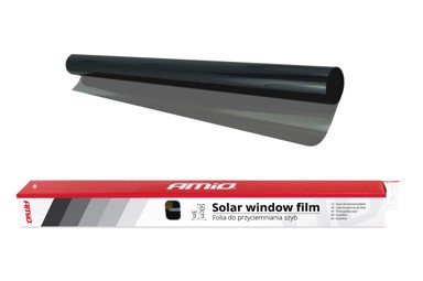 AMIO Folija za zatamnjivanje automobilskog stakla crna, 0,5x3m (30%)