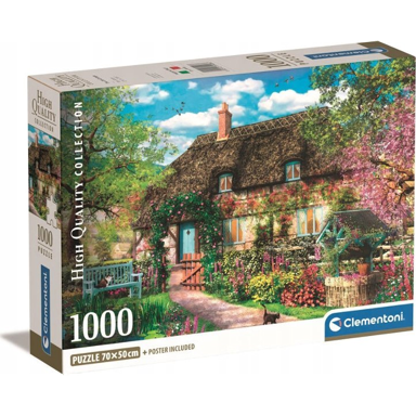 CLEMENTONI Slagalica High Quality Collection The Old Cottage, umjetnost, 1000 komada