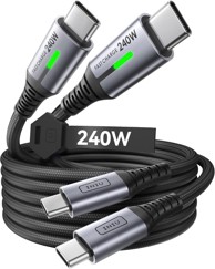 INIU USB-C – USB-C kabel, 2 m, 240 W, 2 kom.