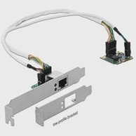 DELOCK PCIe adapter, Mini PCIe half size, 1x Gigabit LAN, RTL8111H