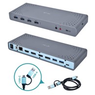 I-TEC Docking stanica USB 3.0 / USB-C / Thunderbolt 3 Dual Display