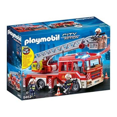 PLAYMOBIL Set za igru vozila City Action 9463 14 kom. vatrogasno vozilo