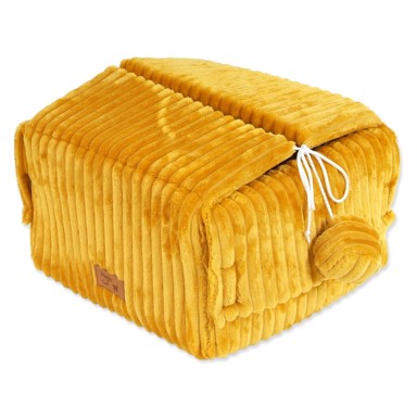 MAGIC CAT Šator za mačke Stripe, 40×36 cm, senf žuti