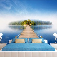Foto tapeta Mysterious island 200x140