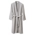 FOUTASTIC Sivi kućni ogrtač od muslina L/XL Kimono