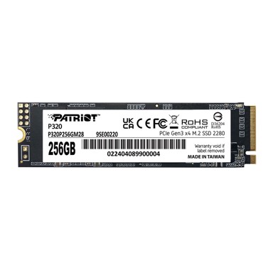 PATRIOT SSD disk VIPER P320, M.2 NVMe, 256 GB, PCIe 4.0 