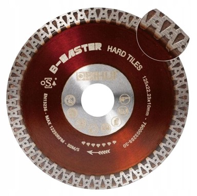 B-MASTER Dijamantna rezna ploča DCDA125, 125 mm, 1,2 mm