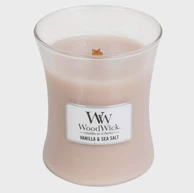 WOODWICK Svijeća classic medium Vanila&Sea Salt - M