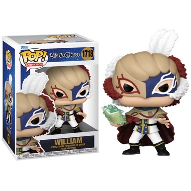 FUNKO POP Figura Black Clover William, 9 cm