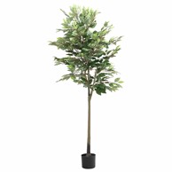 Umjetno stablo fikusa 756 listova 170 cm zeleno