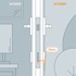 NETATMO Set za prilagođavanje duljine pametne brave DOORLOCK, 50 mm