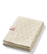 BABYONO Bambus dekica pletena, Ecru