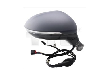 TYC Retrovizor VW Passat 14-, desni, električni, grijani, asferičan, žmigavac