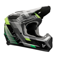 THOR Kaciga Fleet Forge, off road, camber black-green, M