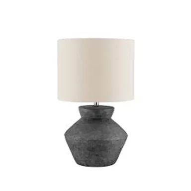 NOVA LUCE Stolna lampa Plumage, E27, LED 12W, 100–240V, IP20, antracit