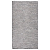Vanjski tepih ravnog tkanja 80 x 150 cm smeđe-crni