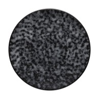 COSTA NOVA Crni/sivi desertni tanjur od kamenine Roda, ⌀ 22 cm