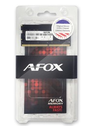 AFOX Radna memorija, 8 GB, DDR4, 2400 MHz, SO-DIMM