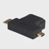 AKYGA Adapter kabel AK-AD-23, HDMI na miniHDMI/microHDMI, crni