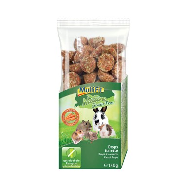 MULTIFIT Poslastica za glodavce Nature Grainfree mrkva 140 g