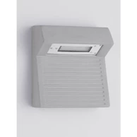Zidna lampa Moris, LED, 8W, 3000 K, 418 lm, IP65, NL9186703, siva