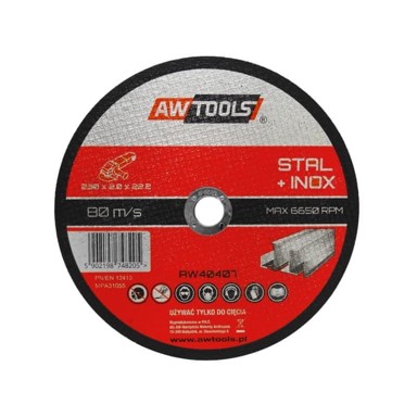 AWTOOLS Disk za metal 125 x 1,0 mm