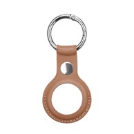 MG Maskica Leather Keychain, za Apple AirTag, smeđa