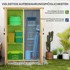 HOMESTAR Vrtni ormar 116,5 x 57 x 167 cm, prirodni