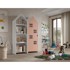 VIPACK Bijela/ružičasta otvorena dječja garderoba 115x171,5 cm CASAMI BRUGES