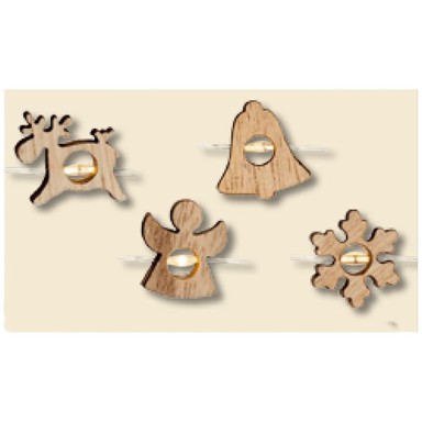 HOME Dekorativna LED rasvjeta, figurice, ML 23/WW