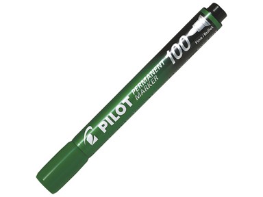 PILOT Marker permamentni 1mm okrugli vrh SCA-100-G zeleni