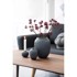 KÄHLER DESIGN Vaza antracit kamena Hammershoi, ⌀ 8,5 cm