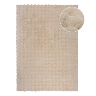 FLAIR RUGS Krem sintetičko krzno 180x290 cm Waffle Faux Fur