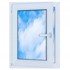 PVC prozor 600x800 mm 60 x 80 lijevi novi okretno-otklopni dvostruko ostakljeni, bijeli